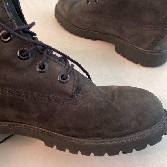 Timberland black suede boys boots - Picture 12 of 16